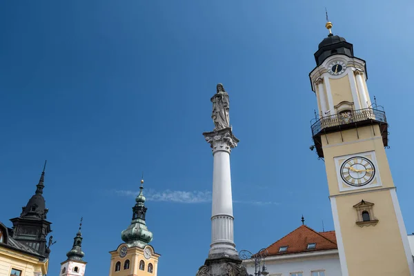 Torre Piazza Snp Banska Bystrica Slovacchia — Foto Stock