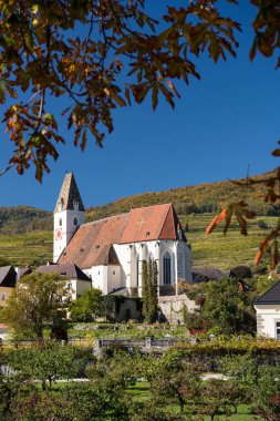 Vaçu Vadisi 'ndeki Aziz Maurice Kilisesi, Spitz, Avusturya
