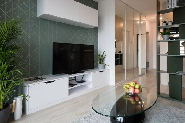 Interieur Woonkamer Modern Appartement — Stockfoto