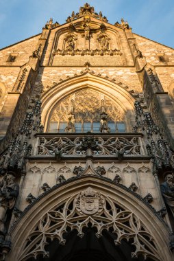 St Peter ve Paul Katedralinin Önü - Brno, Çek Cumhuriyeti