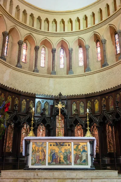 Stone Town Zanzibar Jan 2018 Interior Igreja Cristo Catedral Anglicana — Fotografia de Stock