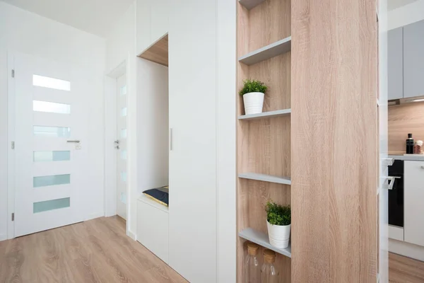 Hallway Next Kitchen Contemporary House — Stock Photo, Image