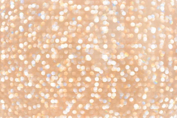 Abstract Warm Golden Blurry Background Bokeh Circles — Stock Photo, Image