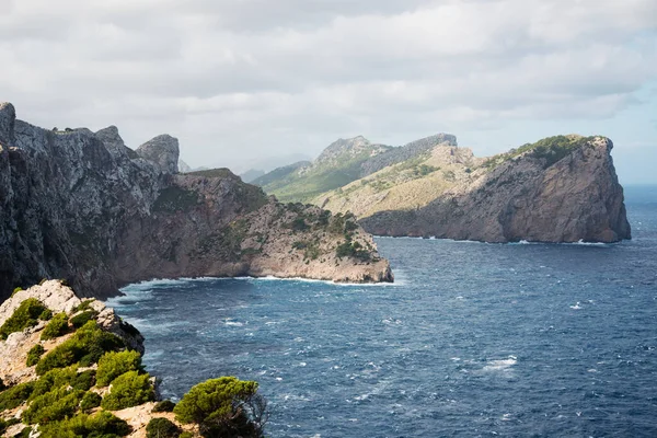 Falésias Península Formentor Ilhas Baleares Maiorca Espanha — Fotografia de Stock