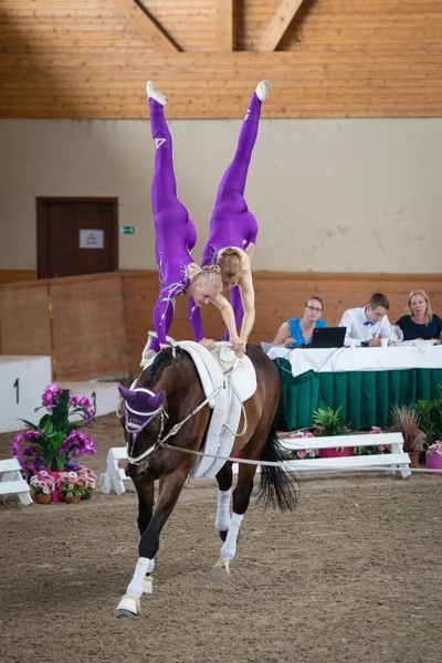 Pezinok Slovaquie Juin 2018 Équipe Voltiz Albertovec République Tchèque Action — Photo