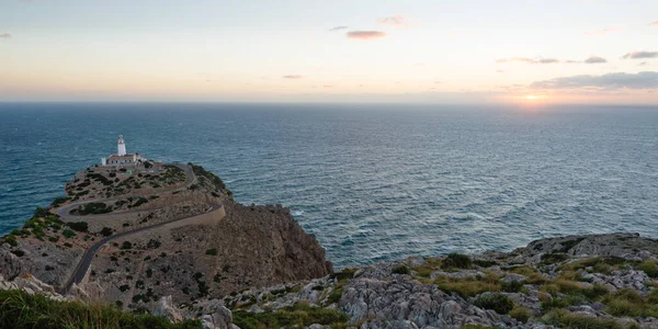 Farol Cap Formentor Costa Norte Maiorca Espanha — Fotografia de Stock