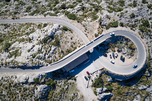 Calobra Straße Carretera Calobra Auf Mallorca Spanien Diese Straße Ist — Stockfoto