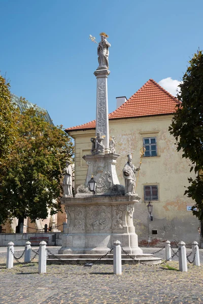 Colonna Barocca San Giuseppe Trnava Slovacchia — Foto Stock
