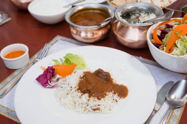 Pirinçli Rogan Josh - Hint mutfağı