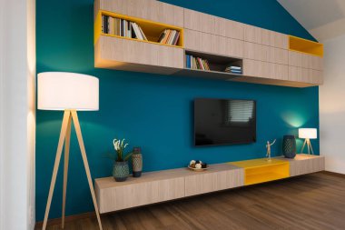 Contemporary living-room interior