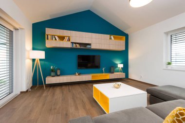 Contemporary living-room interior