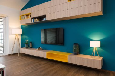 Contemporary living-room interior