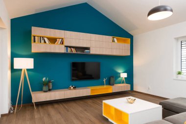 Contemporary living-room interior