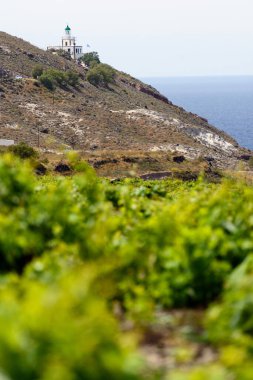Akrotiri deniz feneri, Santorini Adası, Yunanistan