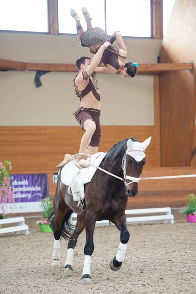 Pezinok Eslovaquia Junio 2017 Theresa Thiel Stefan Csandl Austria Acción —  Fotos de Stock