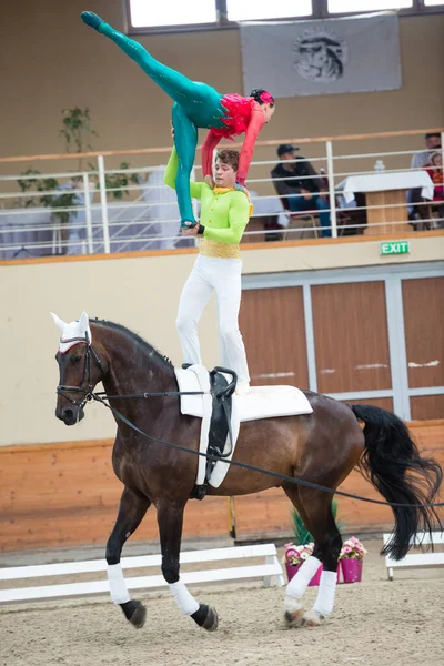 Pezinok Slovacchia Giugno 2017 Esibizione Lorenzo Lupacchini Silvia Stopazzini Dall — Foto Stock