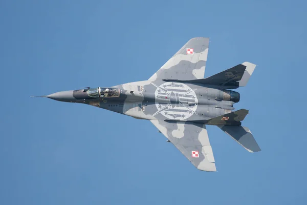 Sliac Slovakia August Flight Mig Fulcrum Polish Air Forces Siaf — 图库照片