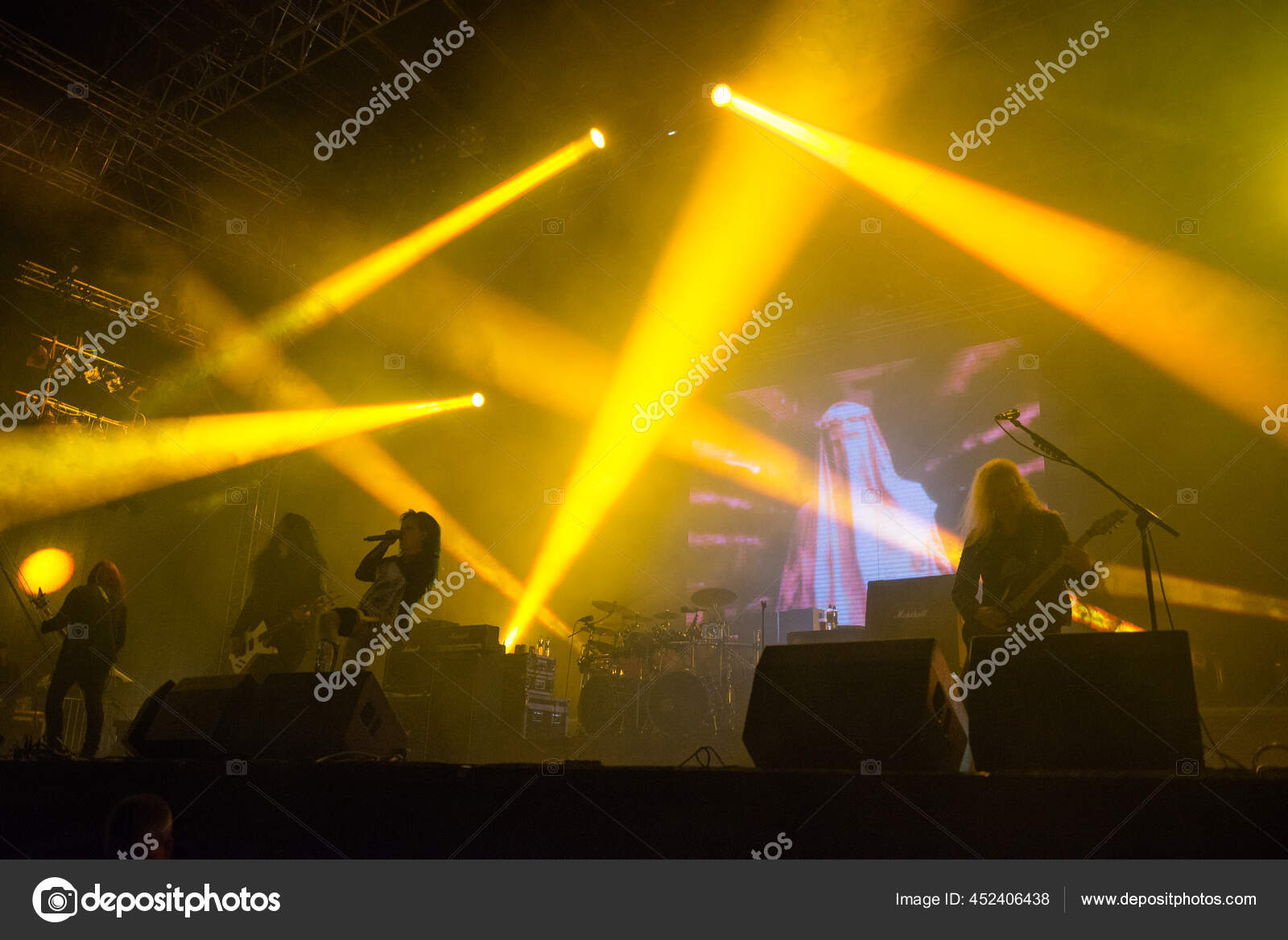 Piestany Slovakia Июня Шведская Melodic Death Metal Группа Arch.