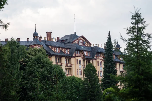 High Tatras Slovakia Jul 2021 Grand Hotel Resor Populer Stary — Stok Foto