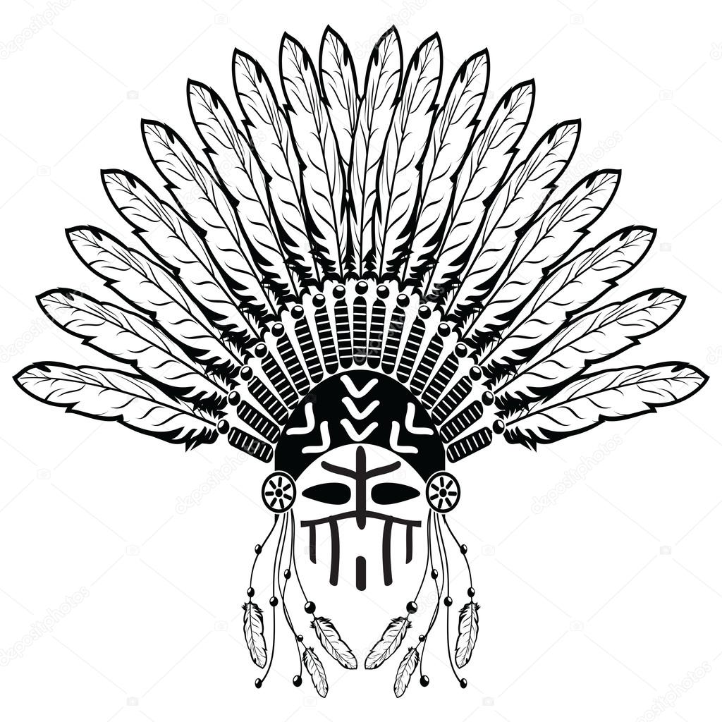 Aztec Eagle Warrior Headdress Drawing