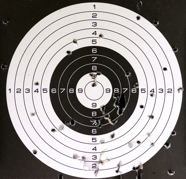 Objetivo de pistola de aire —  Fotos de Stock