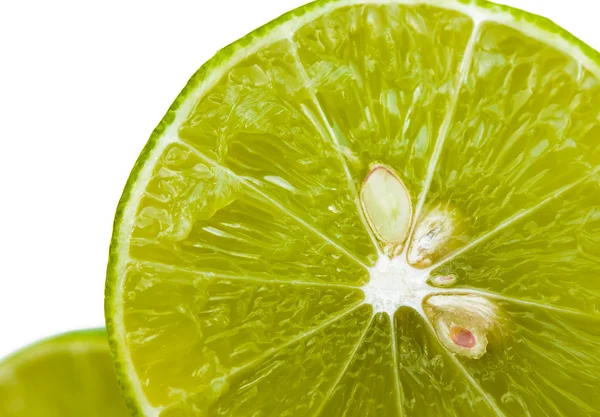Fatia de fundo de frutas de limão . — Fotografia de Stock