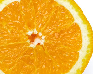 Turuncu meyve arka plan closeup dilim.