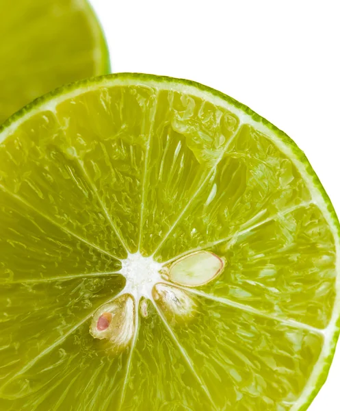 Fatia de fundo de frutas de limão . — Fotografia de Stock