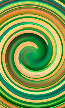 Soyut dairesel yeşil bokeh soyut ışık arkaplanı