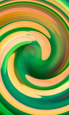 Soyut dairesel yeşil bokeh soyut ışık arkaplanı