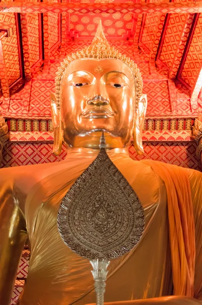 Buddha szobrok, Ayutthaya, Thaiföld. — Stock Fotó