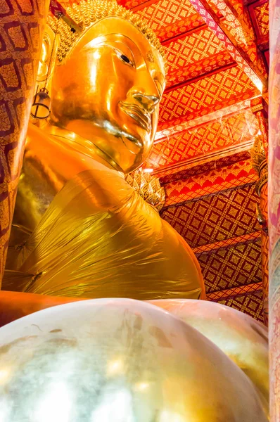 Buddha szobrok, Ayutthaya, Thaiföld. — Stock Fotó