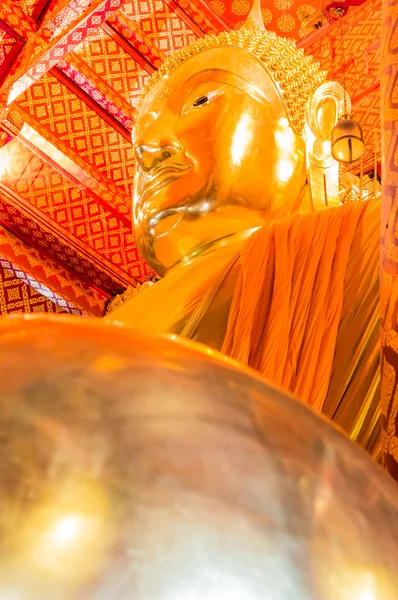 Buddha szobrok, Ayutthaya, Thaiföld. — Stock Fotó