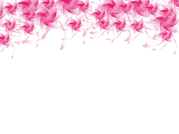 핑크 꽃 흰색 절연의 배경 — 스톡 사진