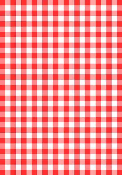 Checked red white pattern design