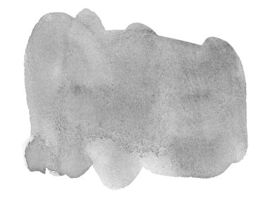 Kenarları düz olmayan tarafsız gri suluboya, fırça darbeleri. Metin için yeri var. Soyut el yapımı tasarım çerçevesi