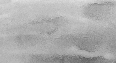 Kağıt üzerinde gri suluboya doku. Felç, sıçrama, leke ve lekeler.