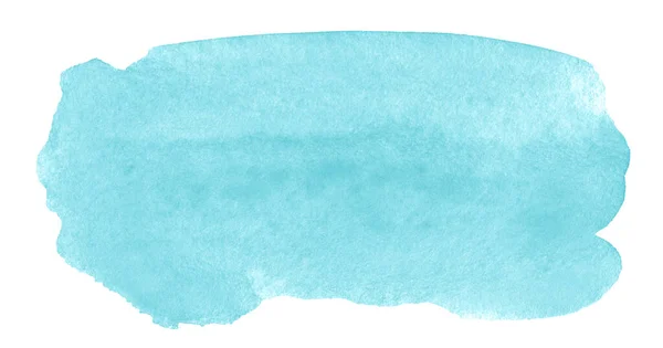 Morski Niebieski Akwarela Tło Punkt Gradientowy Narysowany Ręcznie — Zdjęcie stockowe