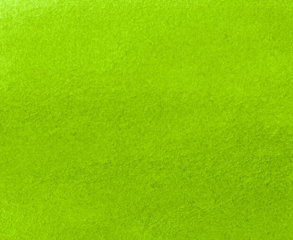 明るい緑の紙ベースの水彩の背景 ブラシで手描き — ストック写真