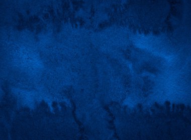 Uzay mavisi suluboya. Sitenin doymuş arkaplanı, kartpostallar, posterler, tebrikler..