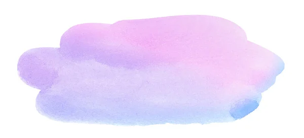Polykrom Akvarell Fläckar Pastell Färger Med Naturliga Fläckar Ett Papper — Stockfoto