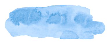 Gökyüzü mavisi suluboya çerçeve