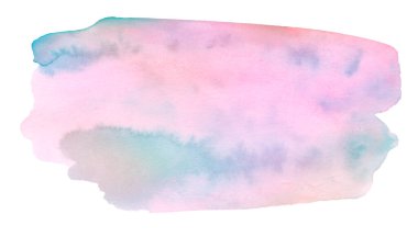 Keskin kenarları ve sınırları olan polikrom suluboya arka plan. Ayrı renkli bir nokta..