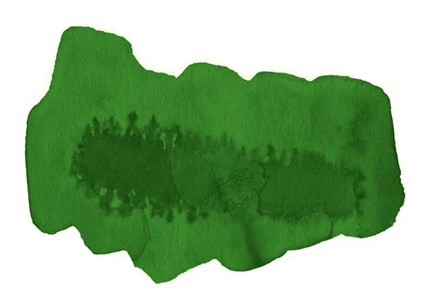 Yeşil Suluboya Deseni Eşsiz Tasarımlar Için Arkaplan — Stok fotoğraf