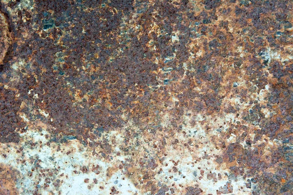 Eski paslı demir zemin örtüsü. Steampunk biçimi tasarım için bir şablondur. — Stok fotoğraf