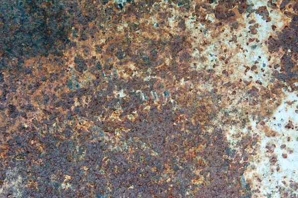 Old rusty sheet of iron background. Steampunk style is a template for design. — Stock Photo, Image