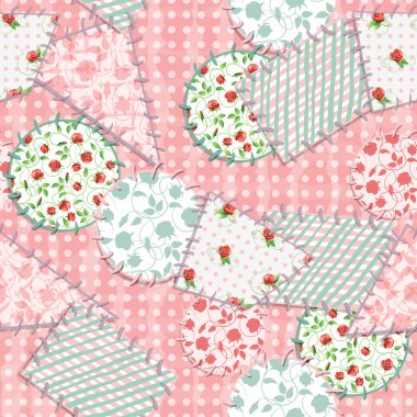 Sorunsuz kare arka plan. Vektör çizim.