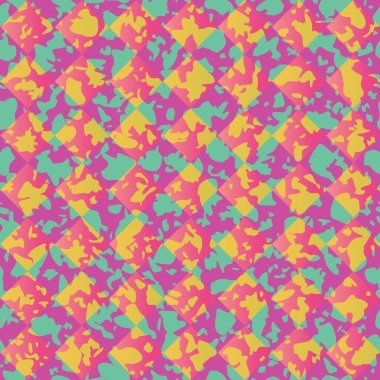 geometrik semless dokulu deseni