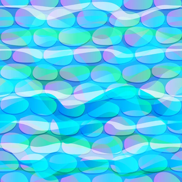 Konsistens av blå vatten — Stock vektor