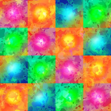 sonsuz renkli renkli noktalar.